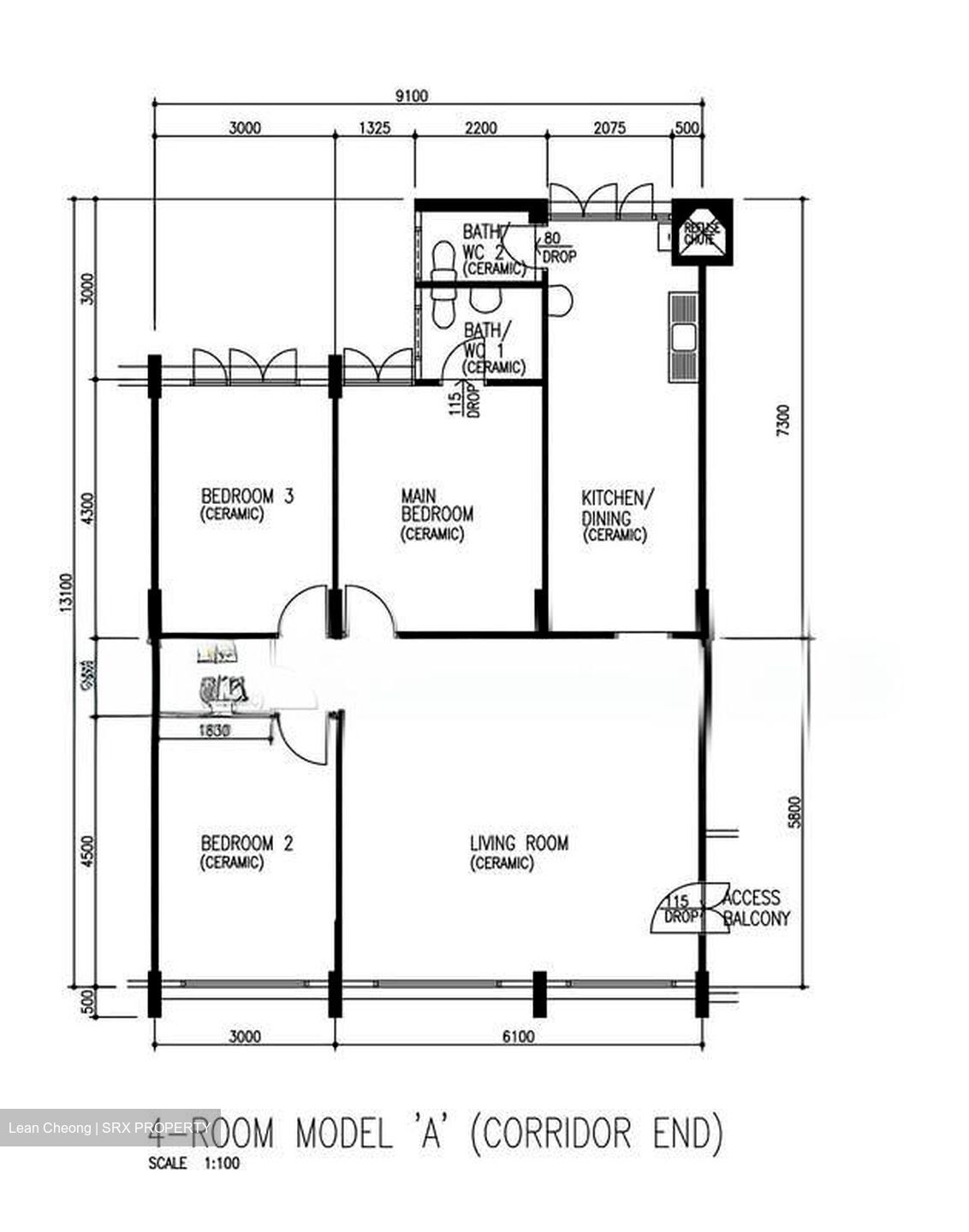 Blk 395 Yishun Ring Road (Yishun), HDB 4 Rooms #555217461